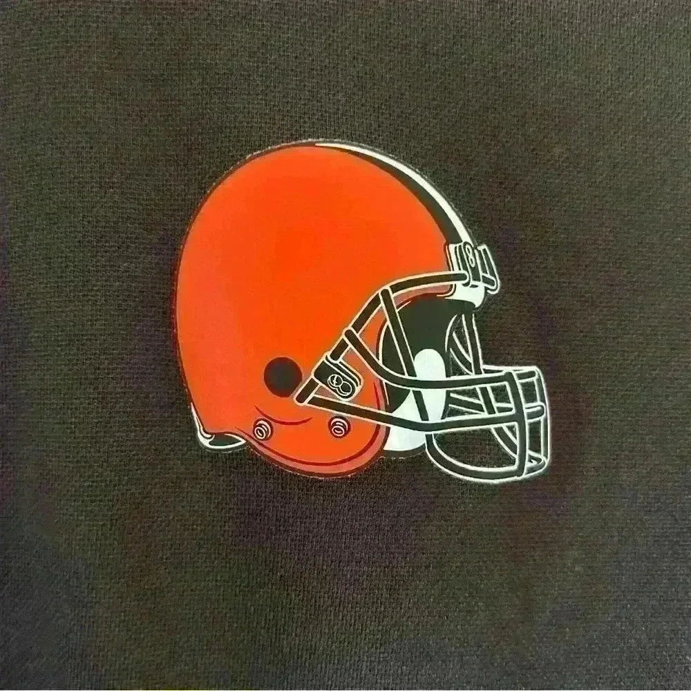 Cleveland browns quarter zip with sleeve pocket